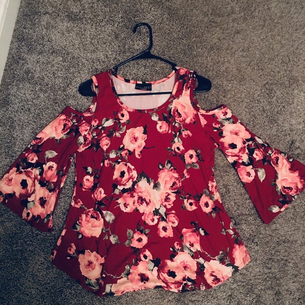 Womens Floral Shirt